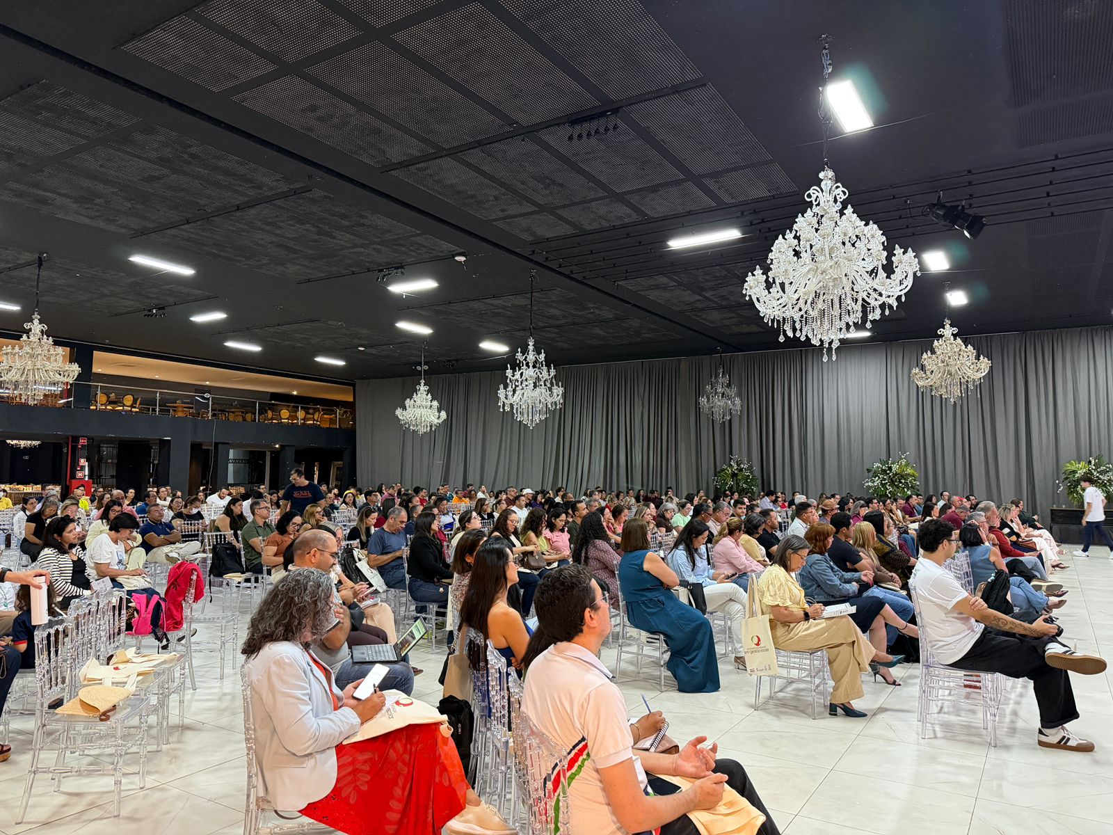 Registro geral dos participantes da aula inaugural em Mossoró