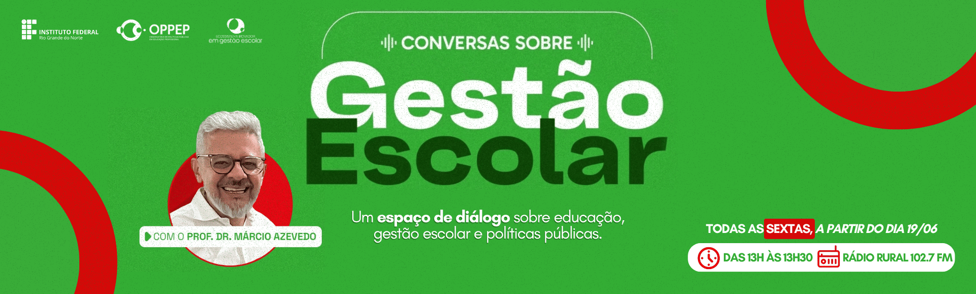 Abertura do programa: Conversas Sobre Gestão Escolar