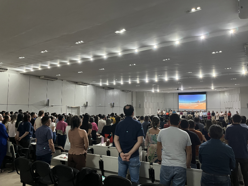Abertura da aula inaugural em Natal